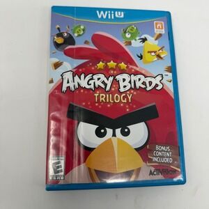 Angry Birds Trilogy Nintendo Wii U Activision 3 Games in 1 WUP P ANRE CIB